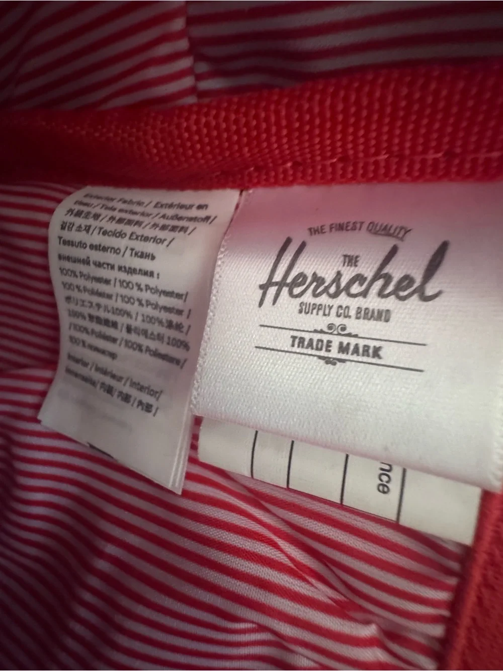Herschel Supply Company Floral Print Backpack - Black, Red, Teal, Cream